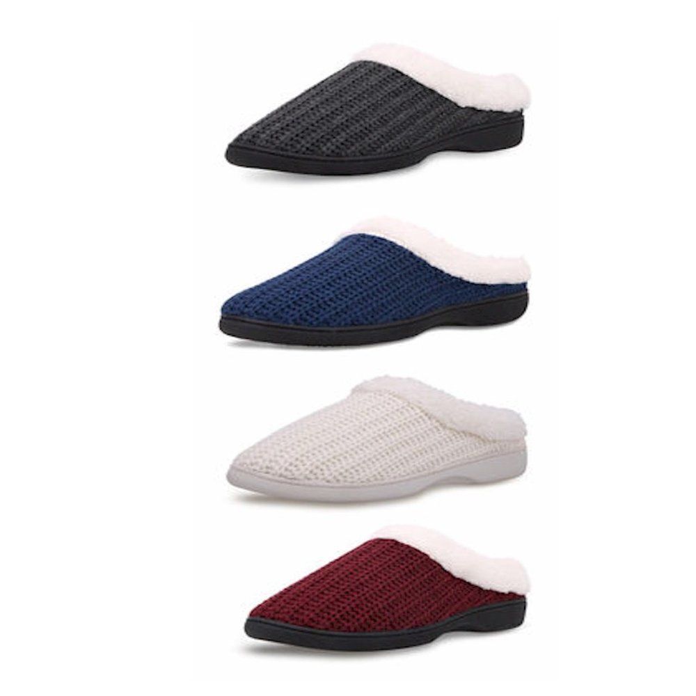 🆕Fleece Lined House Slippers Indoor Outdoor
